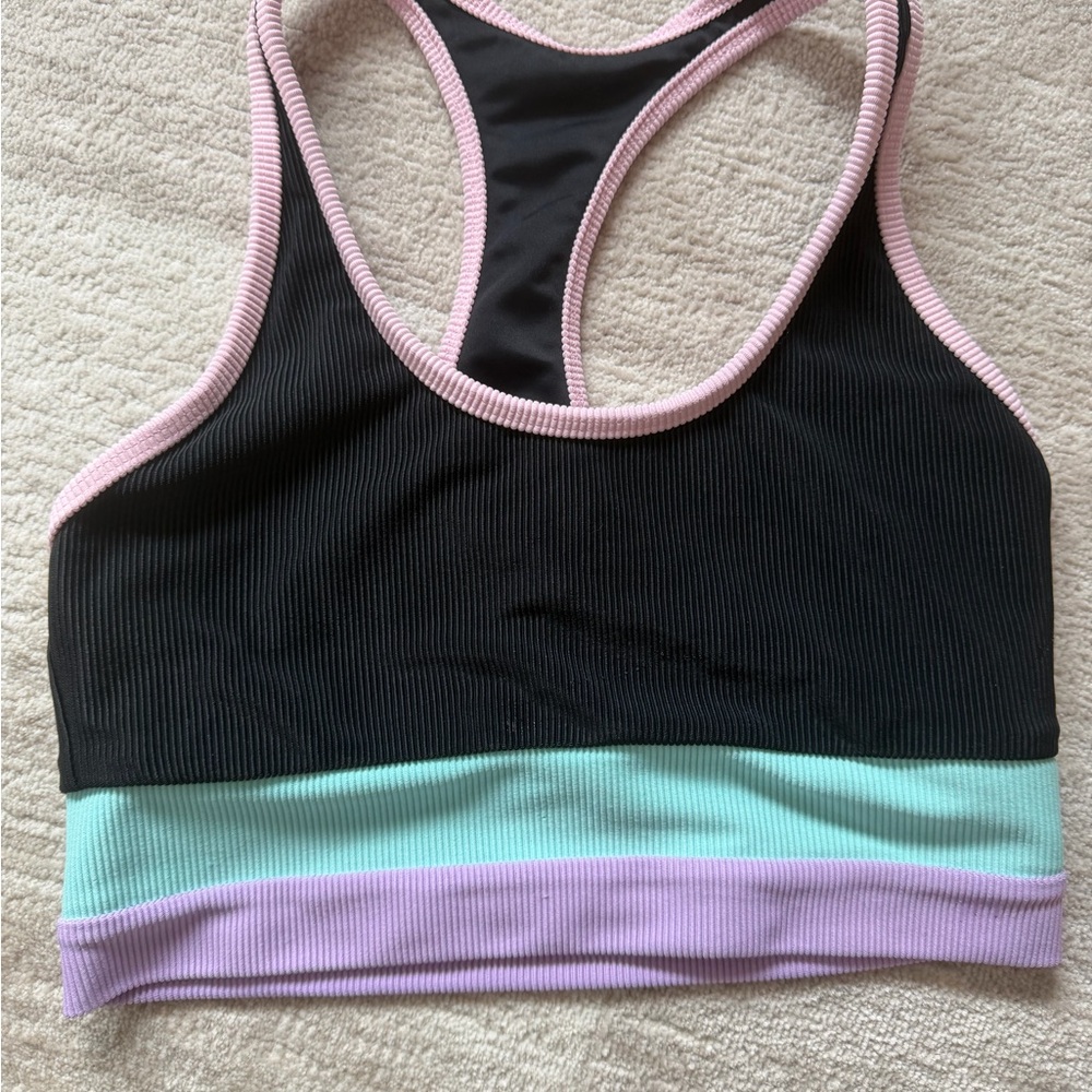 Colorblock Sports Bra